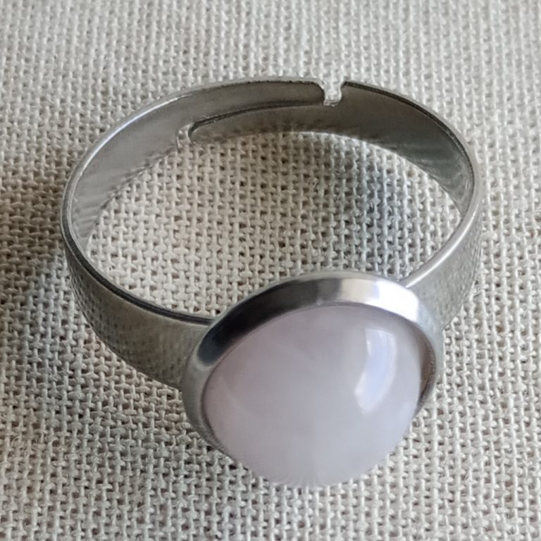 Anillo redondo de acero quirúrgico regulable 10 mm