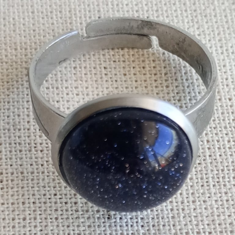 Anillo redondo de acero quirúrgico regulable 12 mm