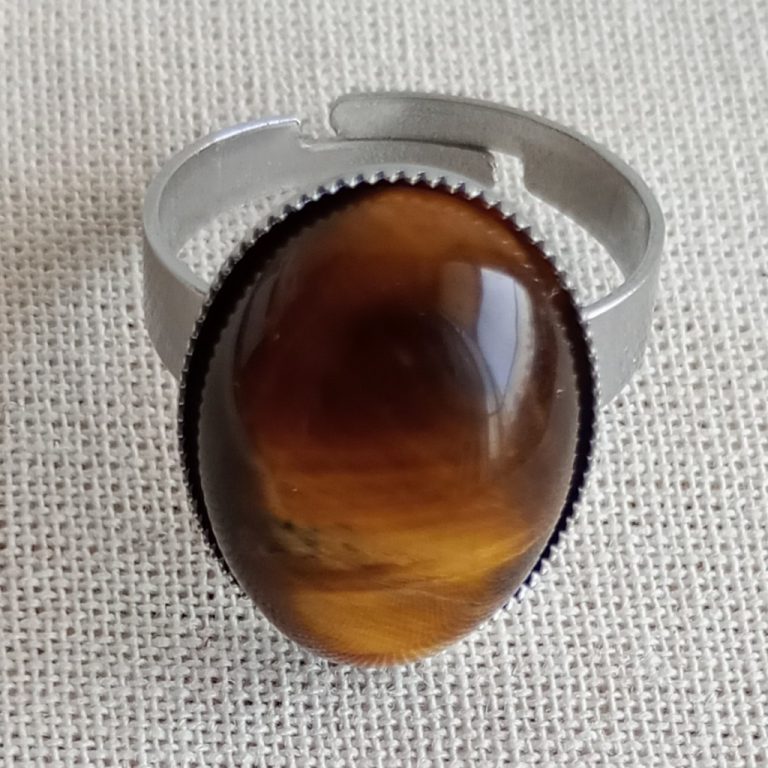 Anillo oval de acero quirúrgico regulable