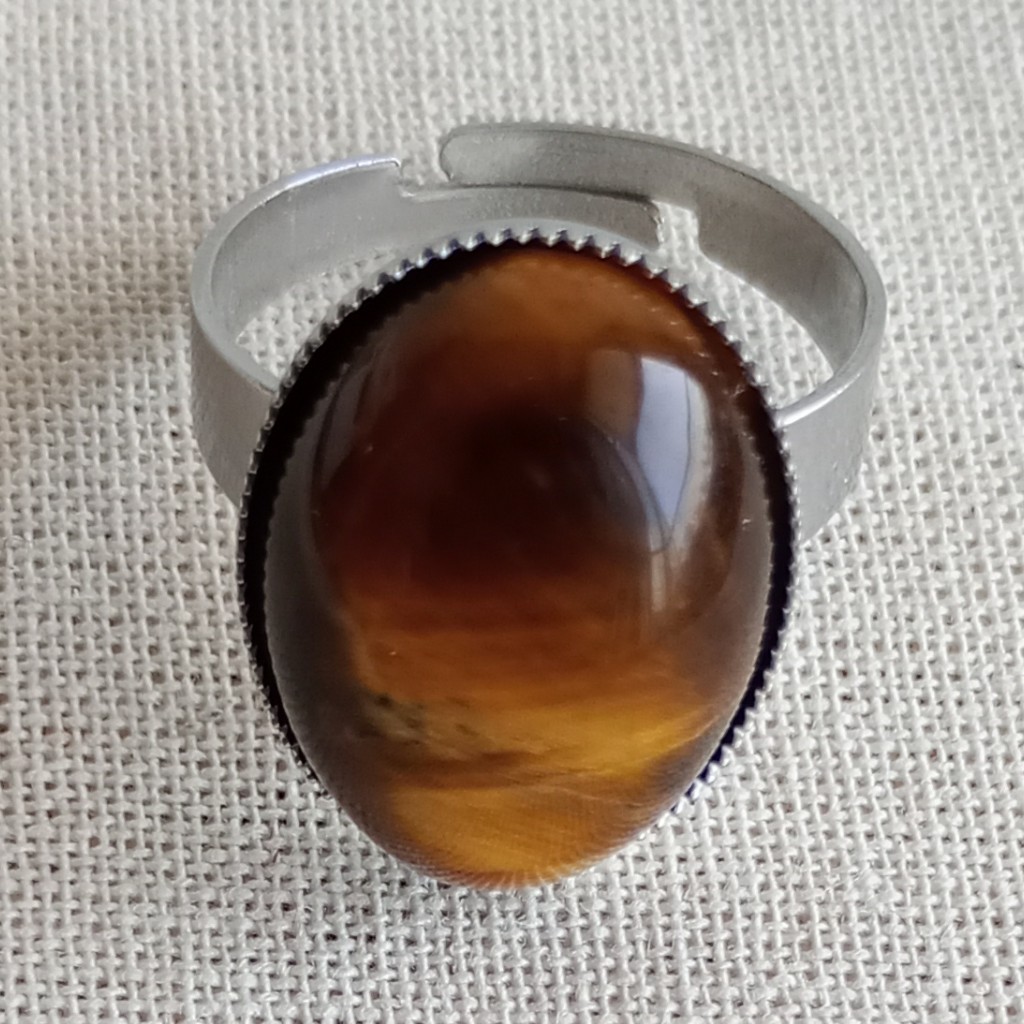 OT-13 Anillo oval de acero quirúrgico regulable