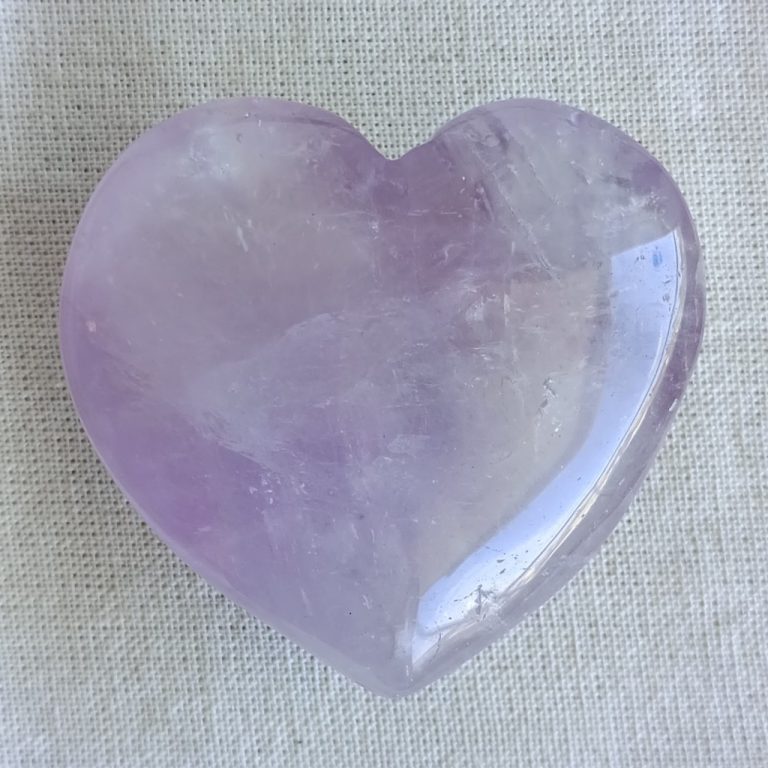 Corazón amatista