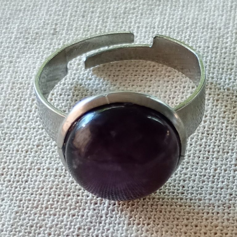 Anillo redondo de acero quirúrgico regulable 12 mm
