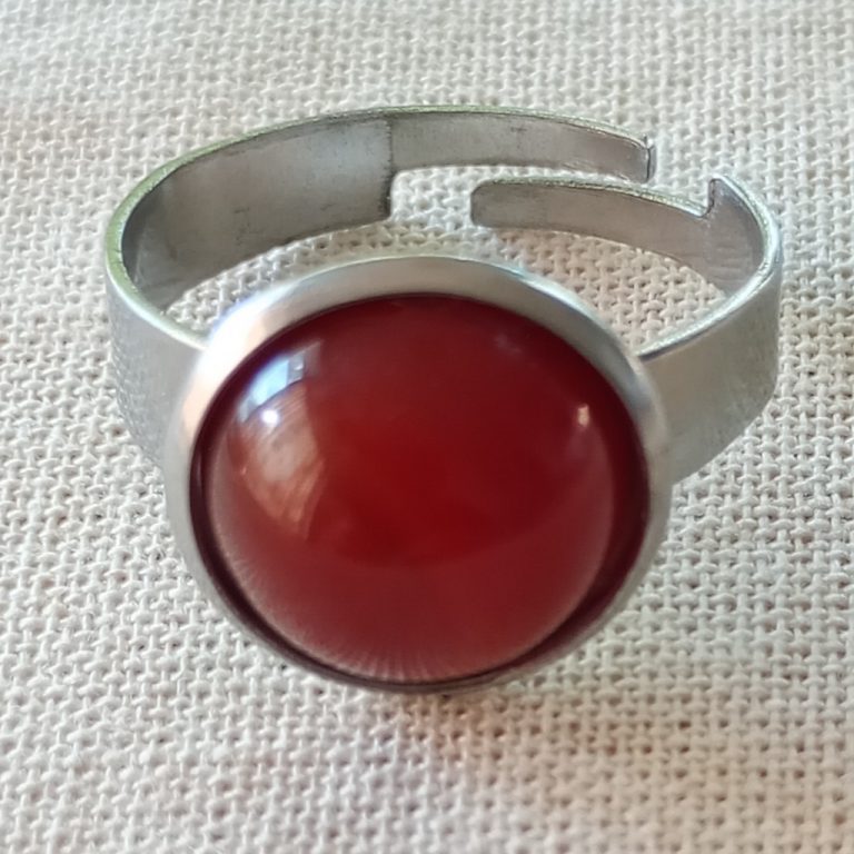 Anillo redondo de acero quirúrgico regulable 12 mm