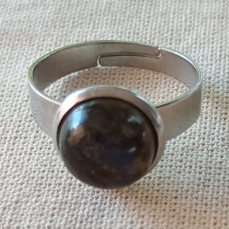 Anillo redondo de acero quirúrgico regulable 10 mm