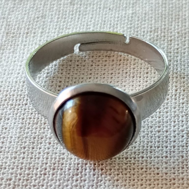 Anillo redondo de acero quirúrgico regulable 10 mm