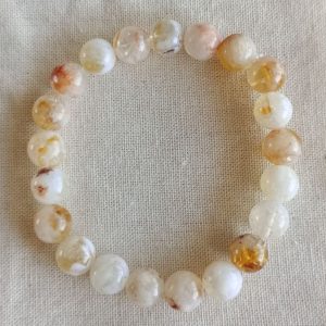 CIT-9 Pulsera elástica de citrino