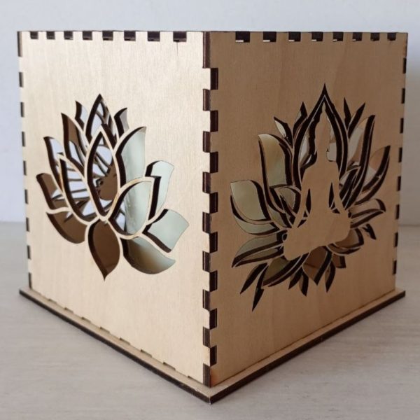Portavelas Flor de loto