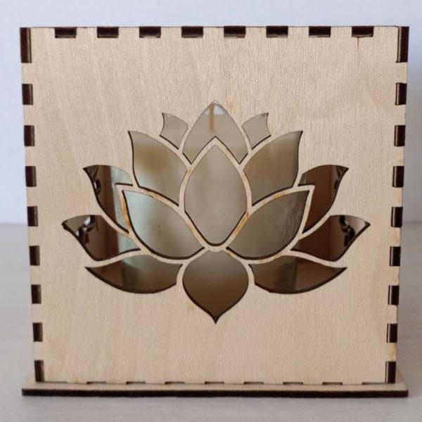 Portavelas Flor de loto