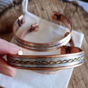 Pulsera de cobre fina