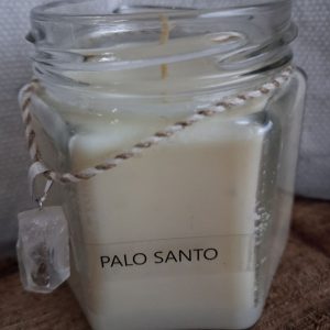 Vela frasco Cuarzo cristal